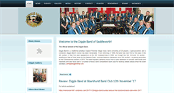 Desktop Screenshot of diggleband.com